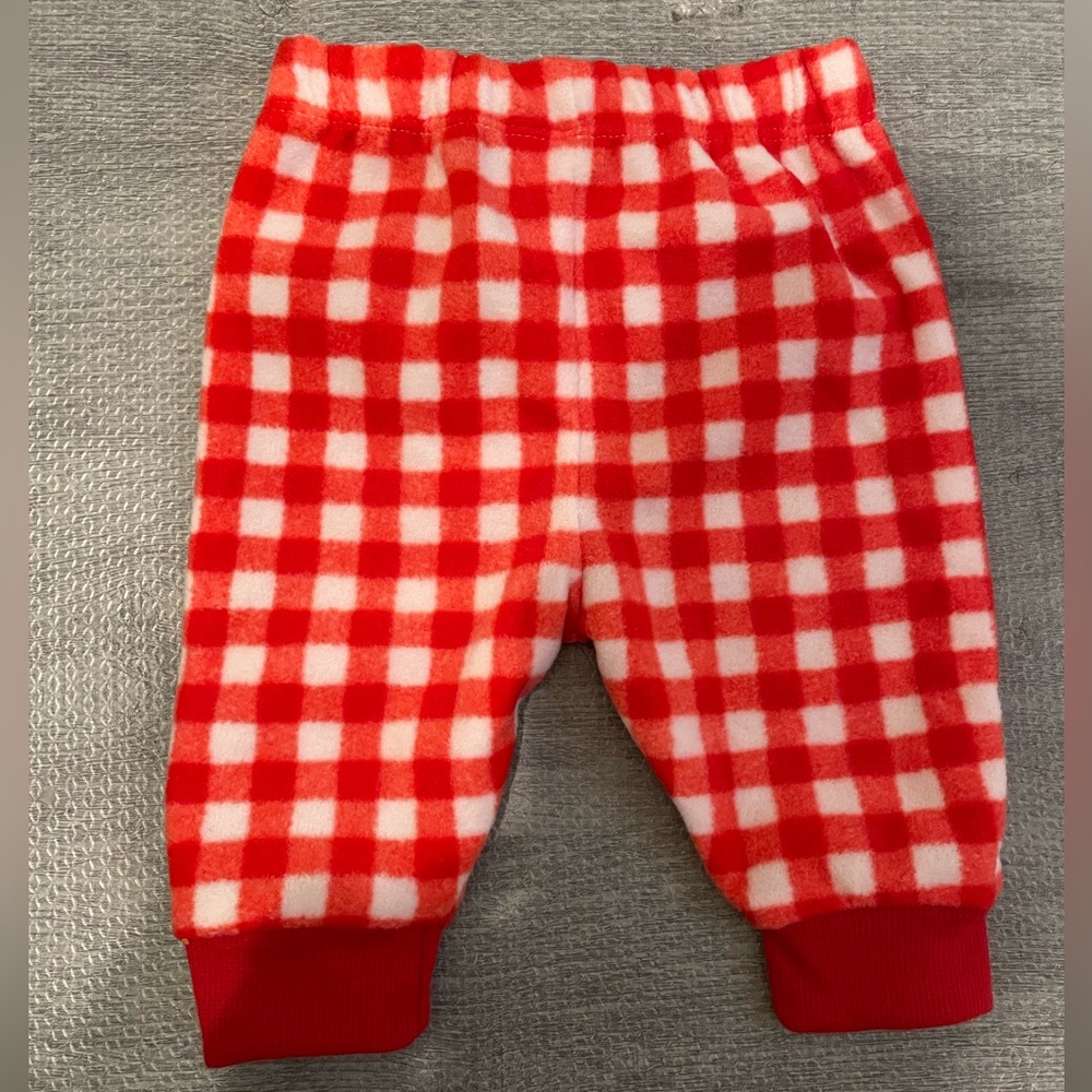 Baby Checkerboard  Soft Pants. Size 3M.